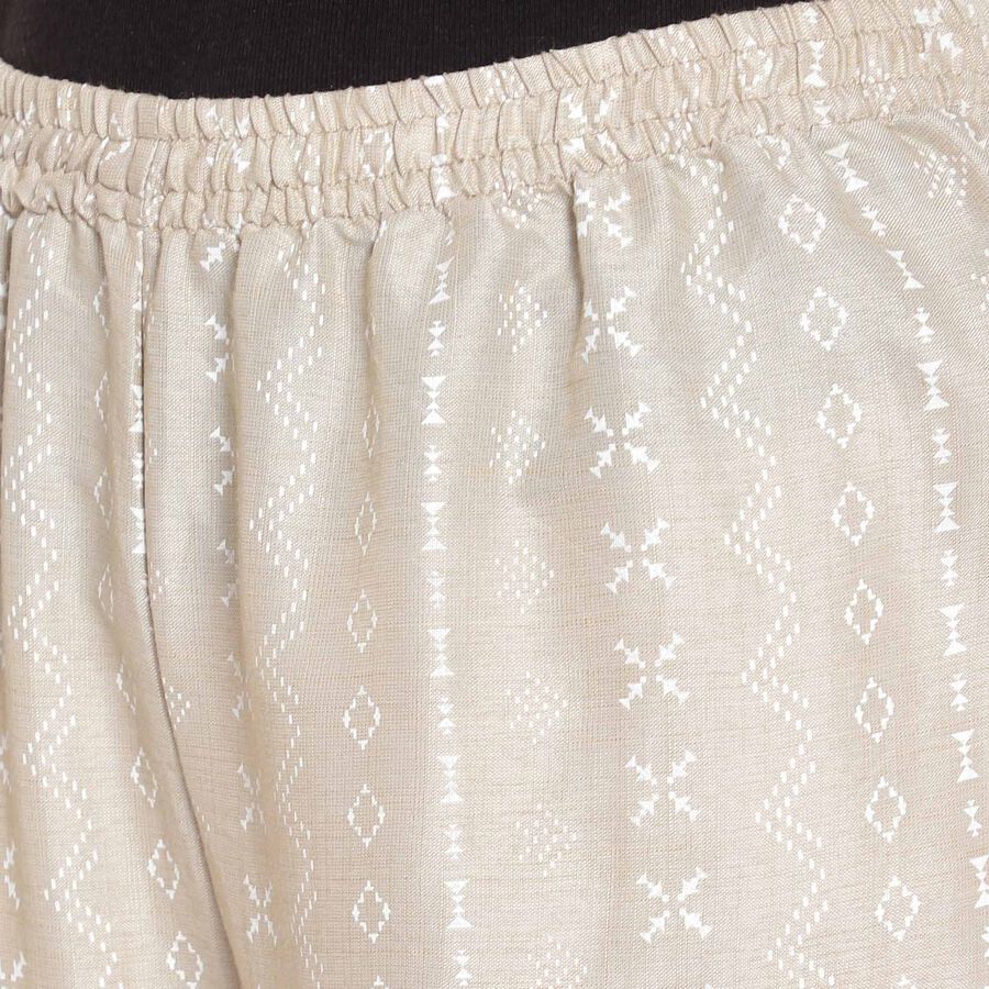 Printed Palazzo, Beige, large image number null