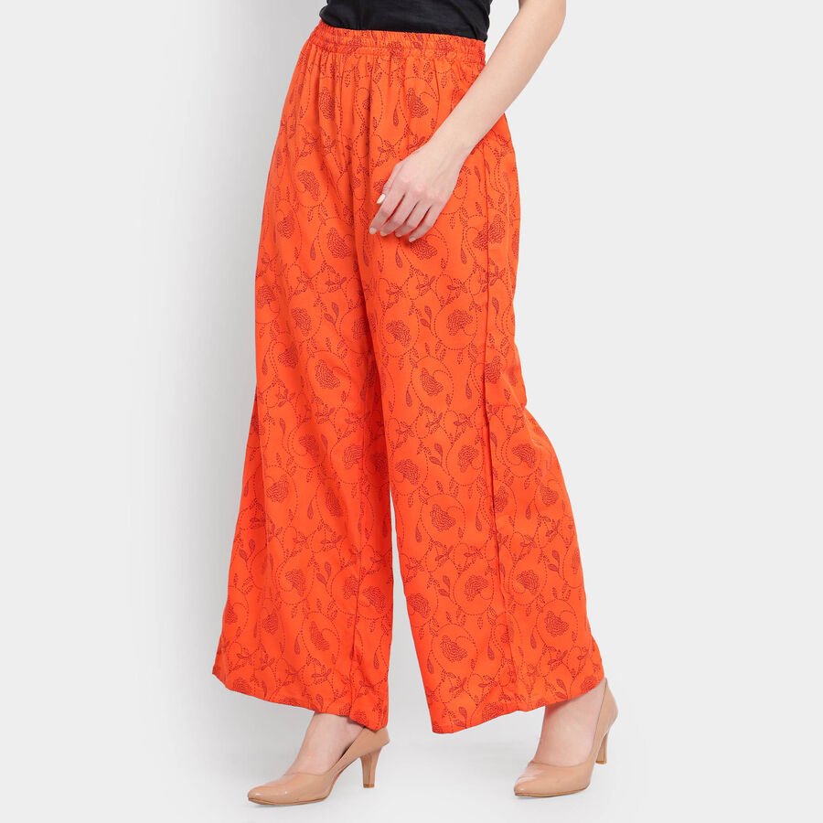Printed Palazzo, Rust, large image number null
