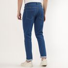 Men's Slim Fit Jeans, हल्का नीला, small