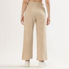 Ladies' 100% Cotton High Rise Jeans , Off White, small image number null
