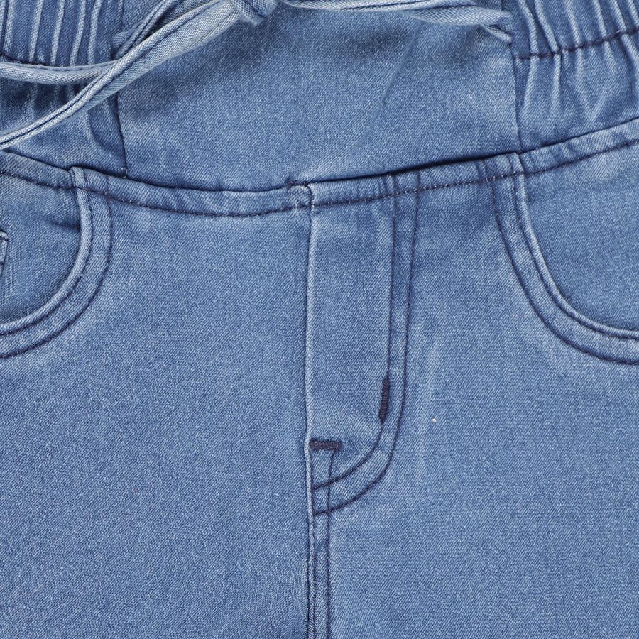 Girls' Jeans, Mid Blue, large image number null