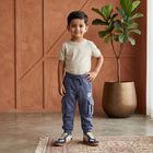Boys Blue Jogger Cargo Pocket Pyjama, Light Blue, small