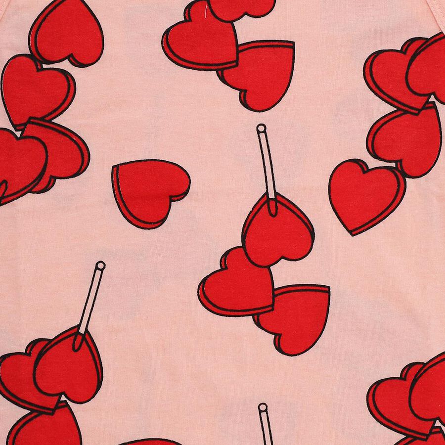 Girls' Frock, Light Pink, large