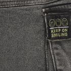 Boys' Muted Charcoal Black Cargo Style Jamaican Shorts, ओलिव, small image number null