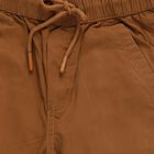 Boys' 100% Cotton Trouser, भूरा, small image number null