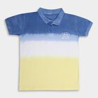 Boys' 100% Cotton Half Sleeves T-Shirt , Mid Blue, small image number null