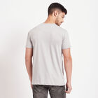 Stripes Henley T-Shirt, Light Grey, small image number null
