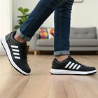 Men's Casual Shoes, Black, small