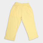 Girl's 100% Cotton Pyjama, Yellow, small image number null