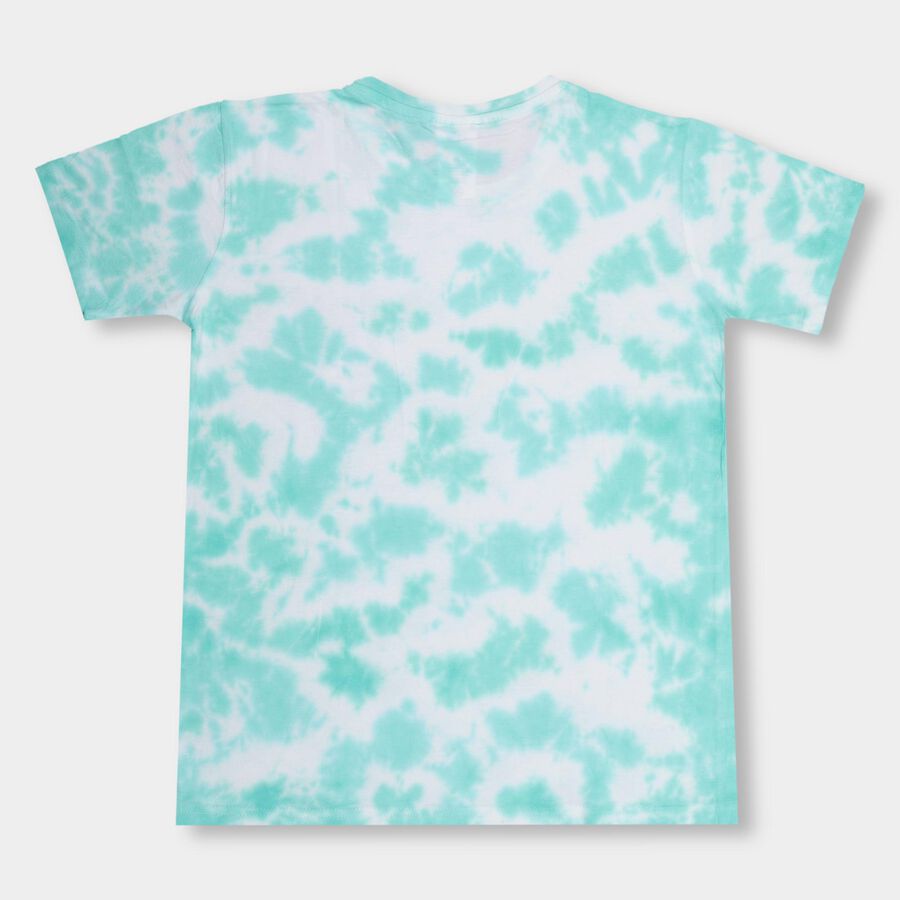 Boys' 100% Cotton Half Sleeves T-Shirt , Light Blue, large image number null