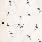Boys Cotton Bermuda, Beige, small image number null