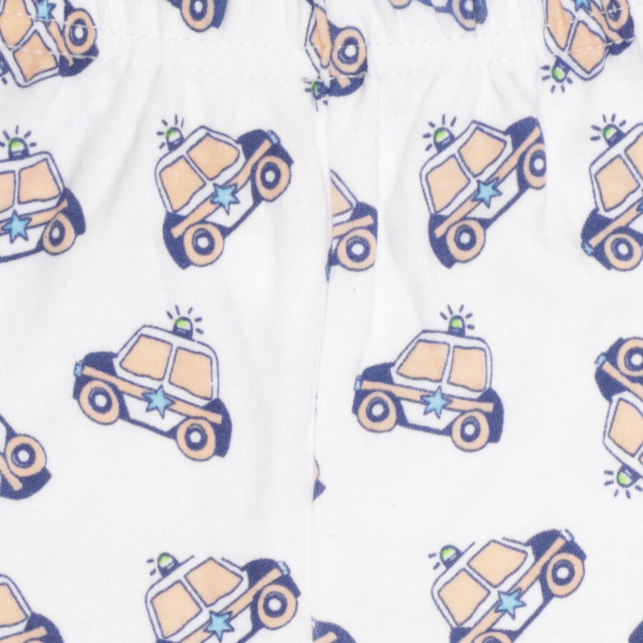 Infants Printed Elasticated Pyjama, Peach, large image number null