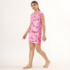 Ladies' Knee Length Nighty , Light Pink, small image number null