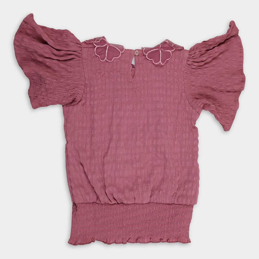 Girls' T-Shirt , Purple, large image number null