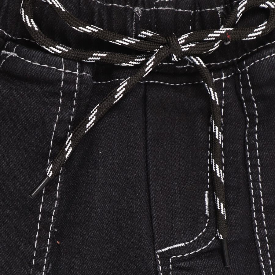 Boys' Jeans, काला, large image number null