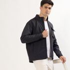 Men's Jacket, गहरा ग्रे, small image number null