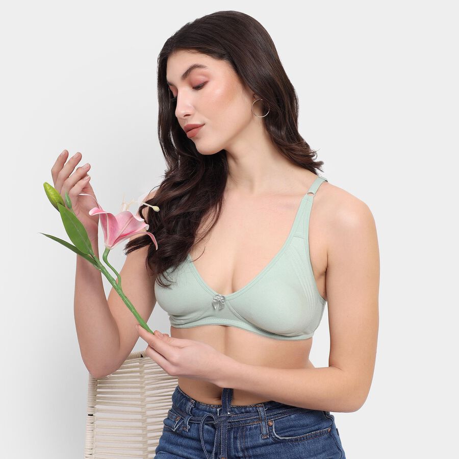Ladies' Bra , Light Green, large image number null
