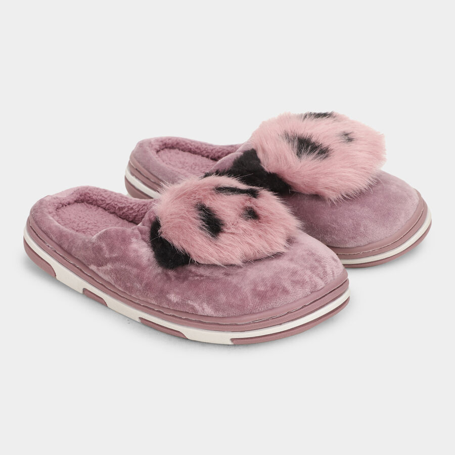 Ladies's Slippers, Peach, large image number null