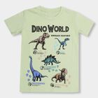 Boys' 100% Cotton Half Sleeves T-Shirt, Light Green, small image number null