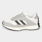 Men's Grey Lace-Up Sneakers, Grey, small