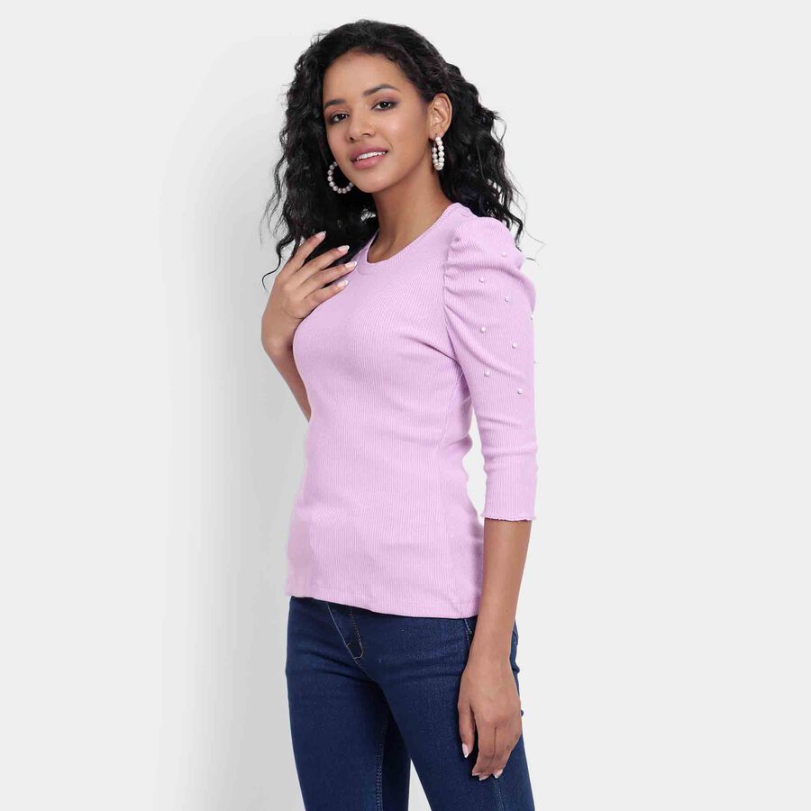 Embellished Top, Lilac, large image number null