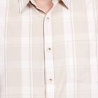 Men's Casual Shirt, Beige, small image number null