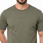 Men's Green Round Neck Regular T-Shirt, Light Green, small