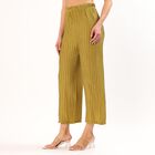 Women's Black Relaxed Fit Harem Pants, हल्का हरा, small