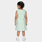 Girls' Frock, हल्का हरा, small