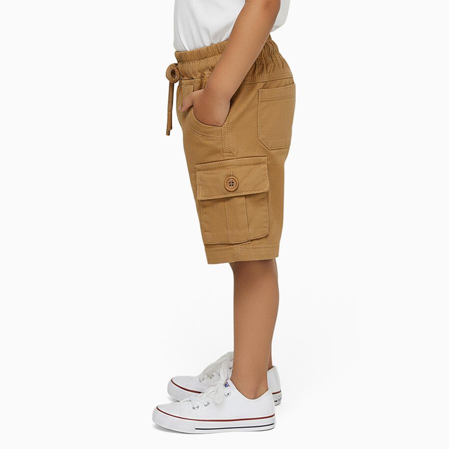 Boys' Bermuda, खाकी, large image number null