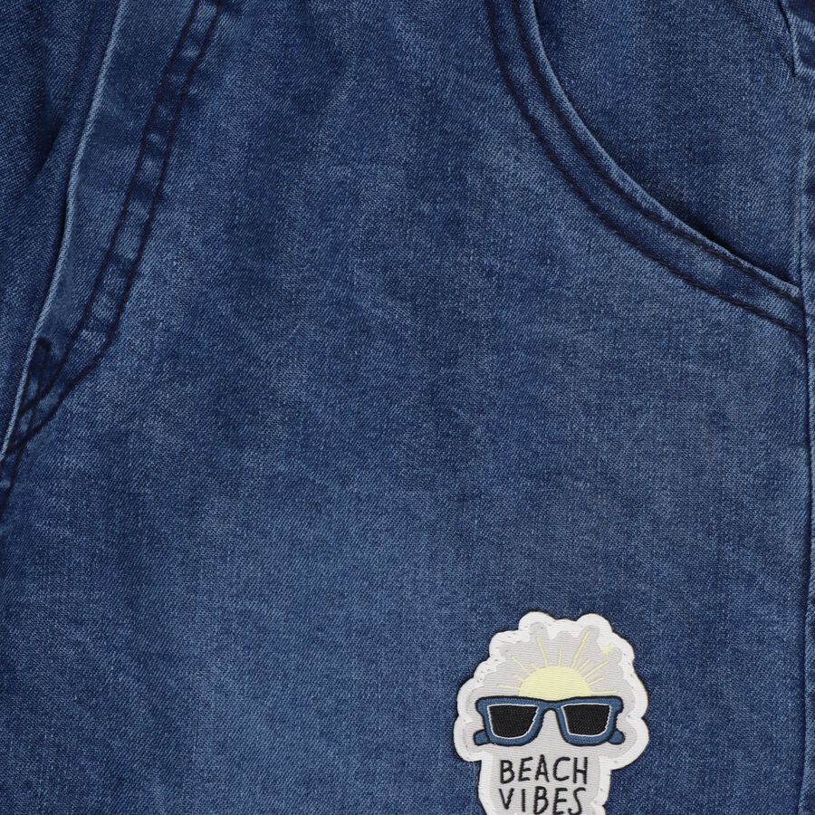Boys' 100% Cotton Woven Baba Suit , सफ़ेद, large image number null