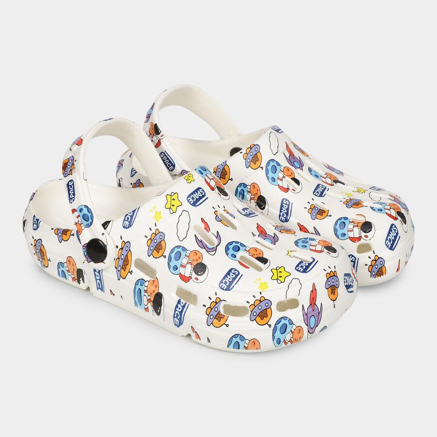 Kids' Unisex Sandal, सफ़ेद, large image number null