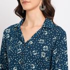 Ladies' Kurta, Dark Blue, small image number null