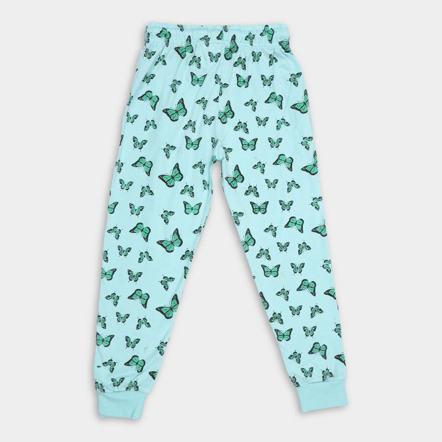 Girls' Pyjamas, एक्वा, large image number null