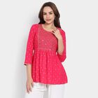 Ladies' Kurti, Fuchsia, small image number null