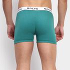 Men's 100% Cotton Trunks , Dark Green, small