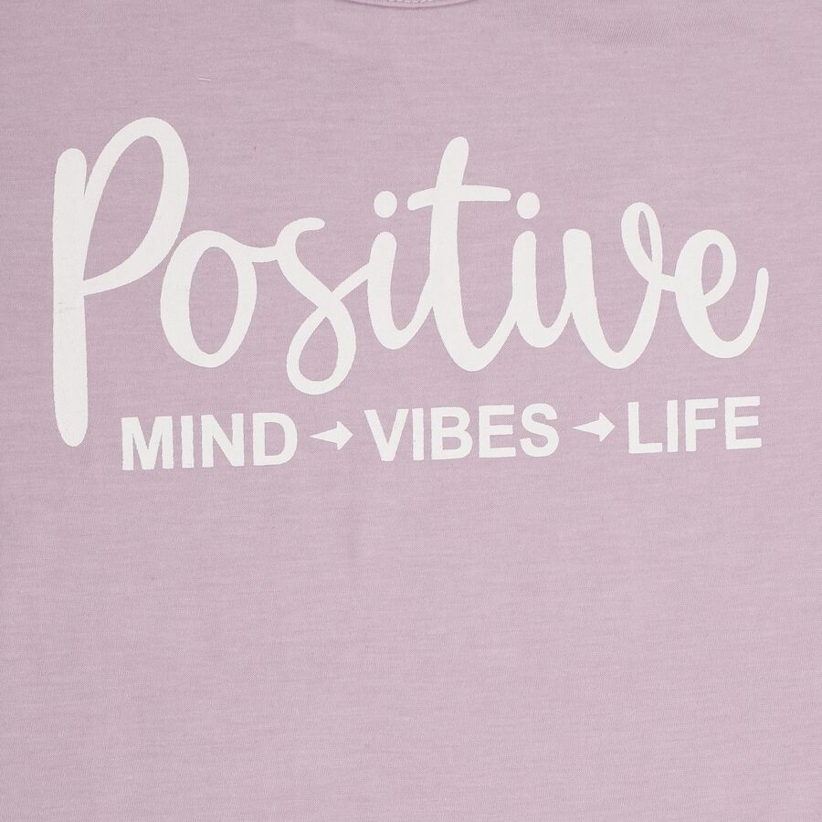 Girls' T-Shirt , Lilac, large