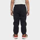 Boys' Navy Blue Regular Fit Drawstring Jogger Trousers, Navy Blue, small