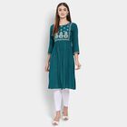 Ladies' Kurta , Dark Green, small image number null