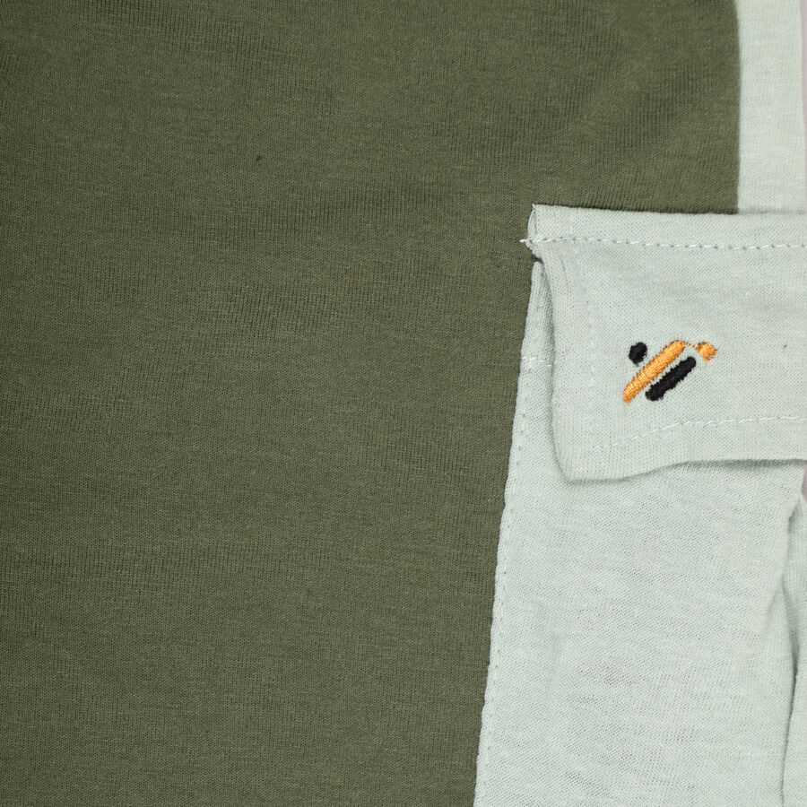 Boys' Bermudas, ओलिव, large image number null