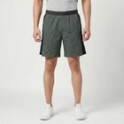 Men's Olive Regular Fit Sports Shorts, Olive, small