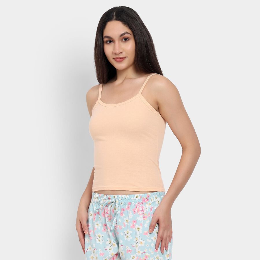 Ladies' 100% Cotton Slips, Peach, large image number null