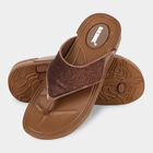 Ladies' Slippers, Brown, small image number null