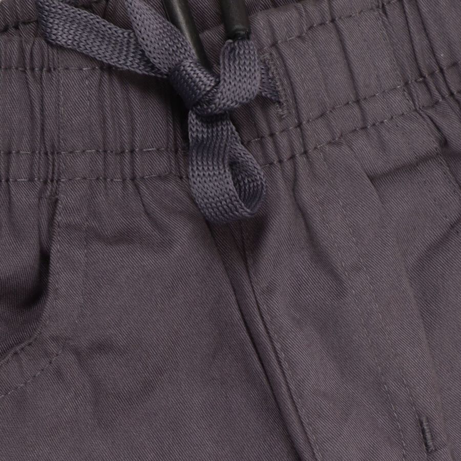 Boy's 100% Cotton Trousers , चारकोल, large image number null