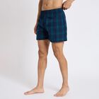 Men's 100% Cotton Boxers, Navy Blue, small image number null