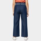 Girls' Jeans, गहरा नीला, small