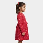 Girls' Frock, रानी (फ्यूशिया), small image number null
