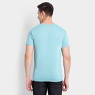Round Neck T-Shirt, Mid Blue, small image number null