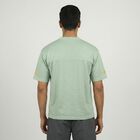 Men's Aqua Athleisure T-Shirt, एक्वा, small
