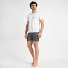Men's 100% Cotton Boxers , काला, small